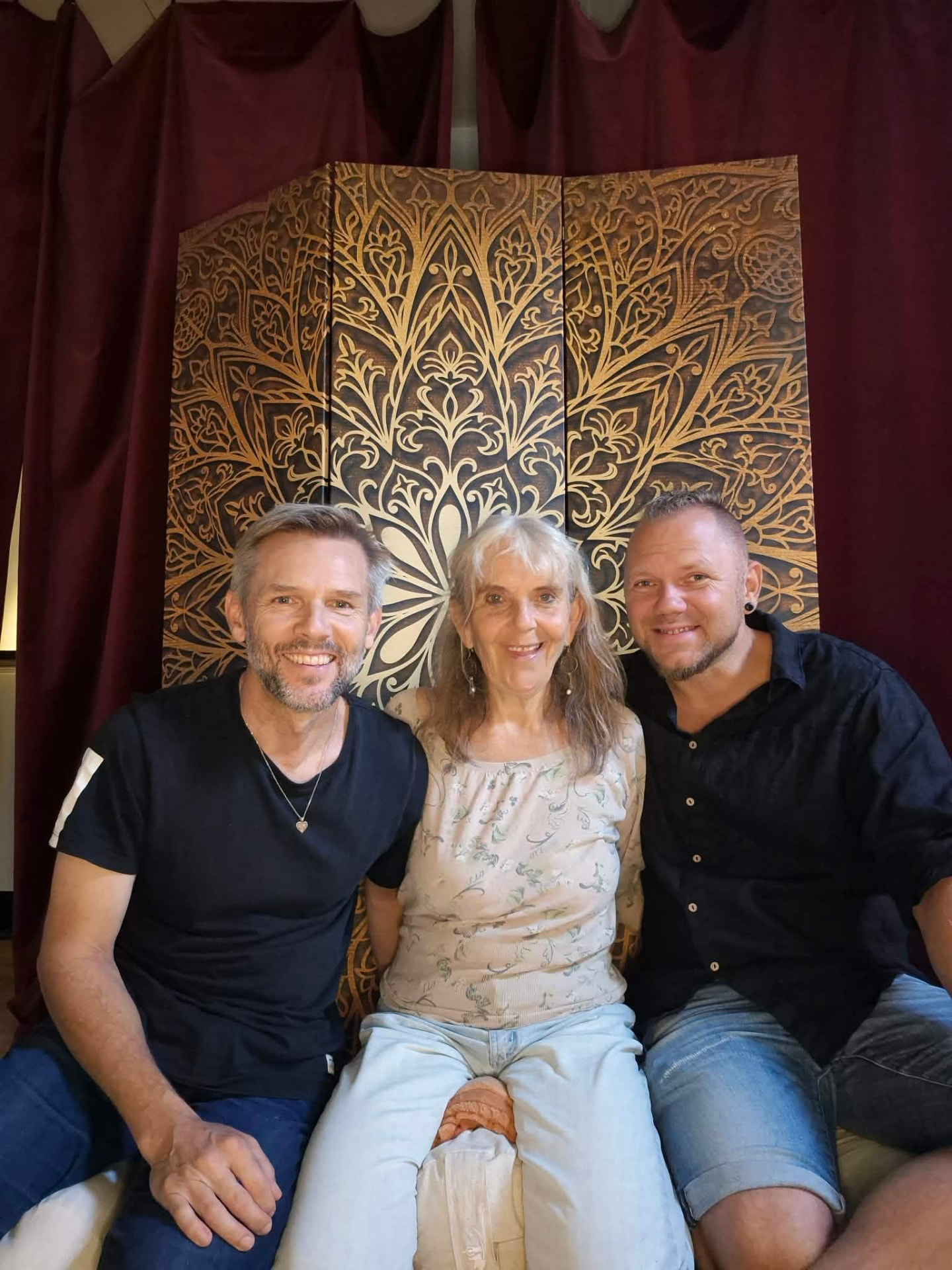 Peter Forsberg, Smrati Skog and Jarno Kinnunen together